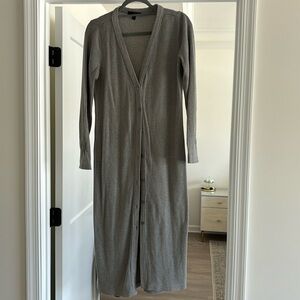 Banana Republic Waffle Duster Cardigan